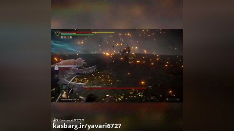 Elden ring game end bass and first bass kill کشتن غول آخر بازی الدن رینگ