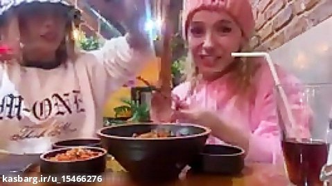پریسا و ارزو /غذای کره   ای