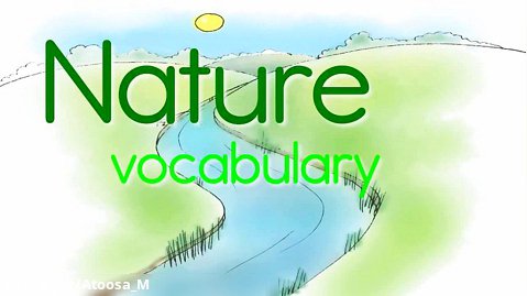 Nature vocabulary