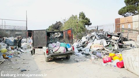 زباله جمع  کن  های  پورشه سوار در صباشهر