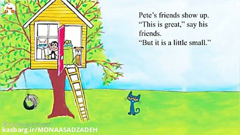 pete the cat tree house