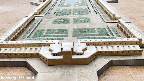 ماکت زیبا از میدان نقش جهان اصفهان