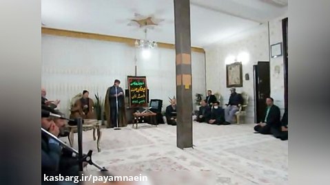مداحی عبدالحسین سلطانی محمدی منزل شهریاری با مدیریت مصاحبی