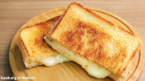 طرز تهیه ساندویچ پنیری :: اسنک های خانگی 2023