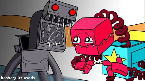باکسی بو در مقابل ربات باکسی بو | پروژه پاپی تایم - انیمیشن کارتونی