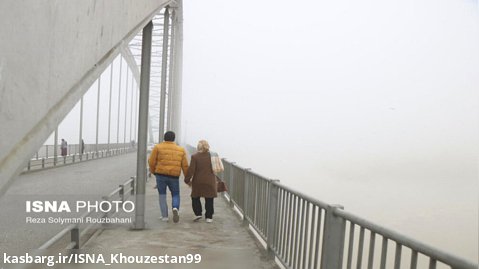 ویدئو / هشدار سطح قرمز آلودگی هوا برای شهرهای خوزستان