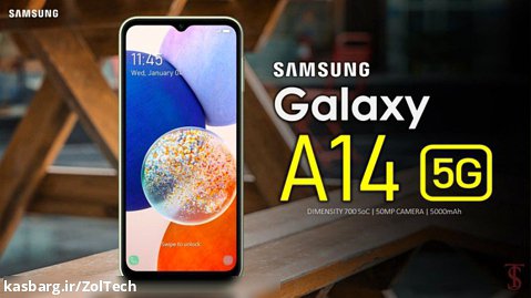 معرفی گوشی Samsung Galaxy A14 5G سامسونگ گلکسی ای 14