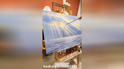 نقاشی دریای آفتابی
