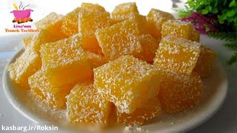 طرز تهیه باسلوق زعفرانی خانگی :: شیرینی های خوشمزه نارنگیلی