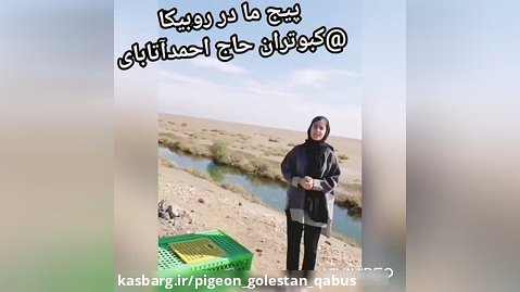 رها سازی کبوتران خانم فاطمه محمدی