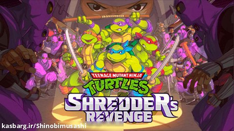 بازی لاک پشت های نینجا2022-Teenage Mutant ninja turtles:shredders revenge