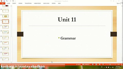 Intermediate 6 -Unit 11- Grammar