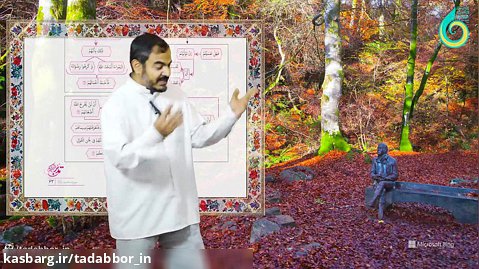 آموزش تدبر در قرآن - ترم۶جلسه۱2 - بخش 12سوره محمد ص - مدرس مصطفی دارابی