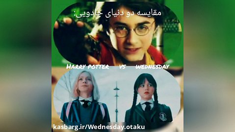 Harry potter    vs  wednesday