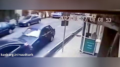 لحظه ورود تروریست به سفارت باکو