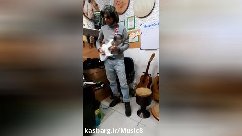 ورژن گیتار الکتریک اهنگ بهت قول میدم محسن یگانه