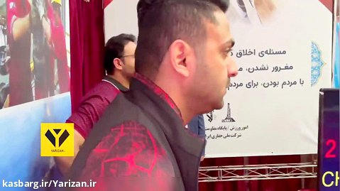 فیلم حرکت منجر به مدال طلا محمد چاپاش در لیگ برتر وزنه برداری ایران