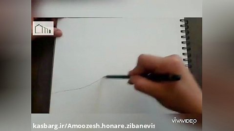آموزش نقاشی پایه دوم : نقاشی خلاق  با خطوط درهم