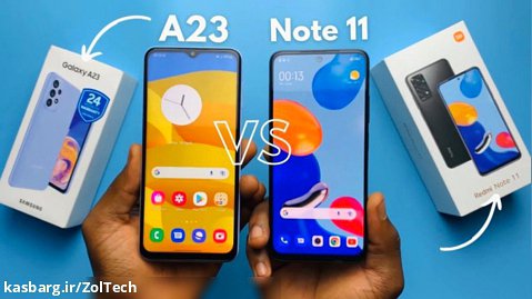 مقایسه Xiaomi Redmi Note 11 با Samsung Galaxy A23