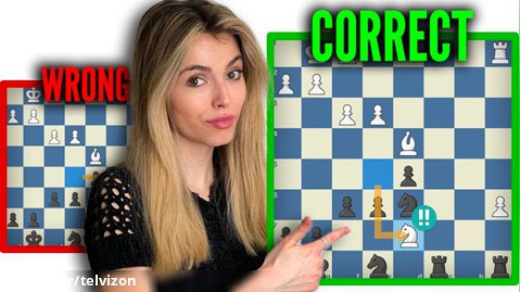 بازی با بازیکن های ضعیف تر شطرنج | آنا کراملینگ (قسمت 409)