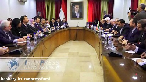 رایزنی های هیات پارلمانی ایران در دمشق