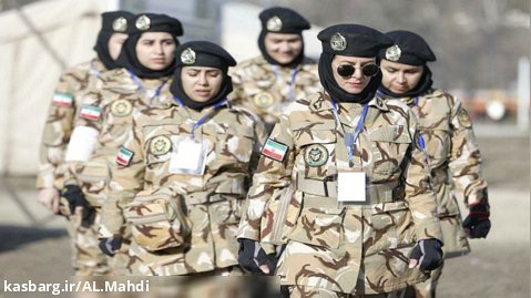 اولین زنان تکاور ارتش ایران / رزمایش کماندو رنجر سربازی پلیس چترباز خلبان