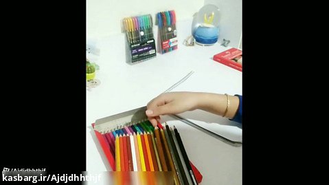 آنباکسینگ مداد رنگی Faber_Castell