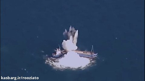 غرق کردن سریع کشتی با بمب جدید JDAM