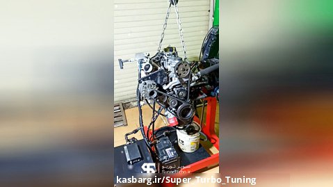 موتور تیونینگ شده دوو اسپرو با ایسیو فورس | Daewoo Espero | سوپرتوربو