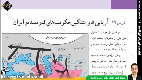 مطالعات اجتماعی هفتم درس19 آریای ها و تشکیل حکومت های قدرتمند در ایران