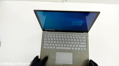 ویدیوی واقعی محصول Microsoft Surface Laptop - کد اختصاصی X209