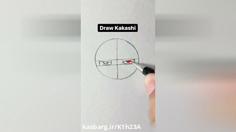 آموزش نقاشی انیمه ناروتو کاکاشی