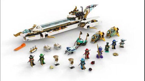 لگو نینجاگو زیردریایی غول پیکر 1159 قطعه مدل Lego Ninjago - Hydro Bounty