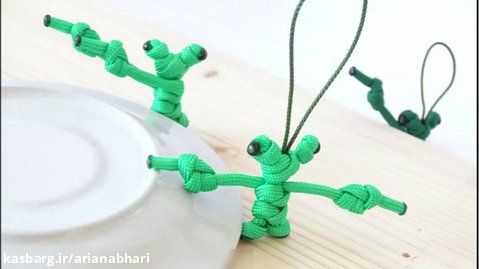 آموزش طراحی آدم فضایی با طناب کوچک