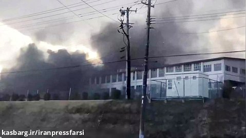 انفجار گاز در یک کارخانه در فوکوشیما