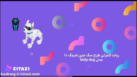 معرفی ربات کنترلی طرح سگ جین شینگ دا مدل leidy dog