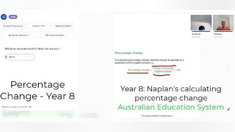 آموزش تصویری به همراه رفع اشکال آنلاین سوالات Naplan ریاضیات سال هشتم استرالیا