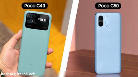مقایسه Xiaomi Poco C50 با Xiaomi Poco C40