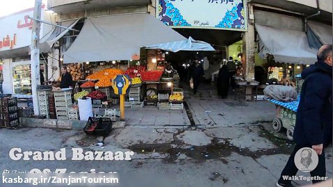 گشت و گذار در بازار تاریخی زنجان