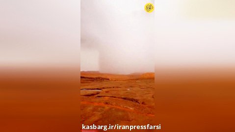 پدیده ای عجیب در عربستان؛ ابری که در یک جا می بارد!