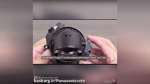 آموزش نصب دوربین دام WV-U2132L Panasonic iPro