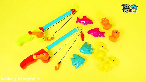 ست ماهیگیری تغییر رنگ جادویی B. Toys توی توی toytoy.ir