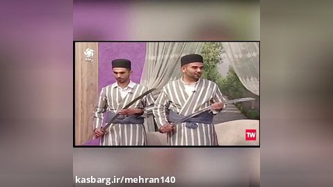 اجرای شمشیر بازی خوری در برنامه کاشانه مهر شبکه فارس ۲۴ اسفند ۱۴۰۱