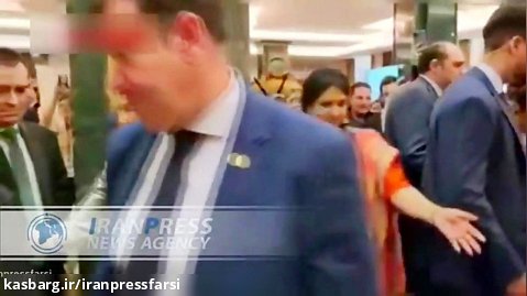 بازدید ملکه اسپانیا از غرفه نوروزی سفارت ایران در مادرید