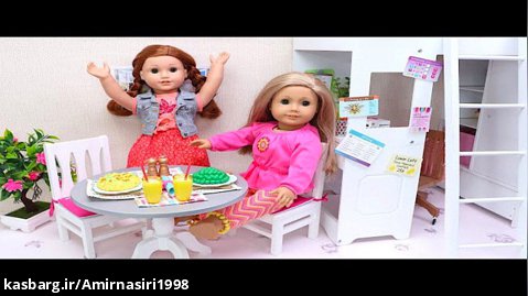 بازی با عروسک ها - خانواده عروسک ها نوزاد جدید - داستان فرزندپروری اسباب بازی