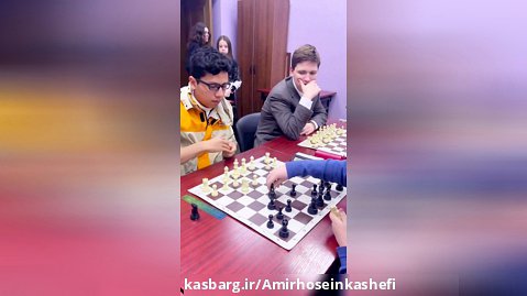 بازی جذاب بولت این دو نوجوان در باشگاه شطرنج