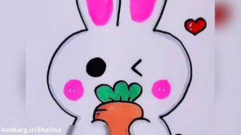 آموزش نقاشی خرگوش