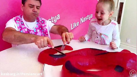 ناستیا و بابایی : شکلات های خوشمزه