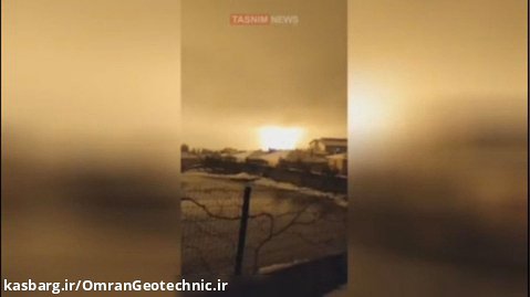 انفجار خط لوله گاز در ترکیه