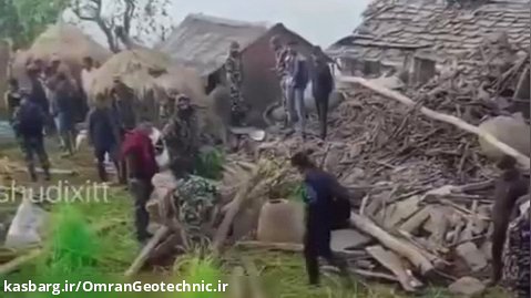 زلزله 6.6 ریشتری نپال